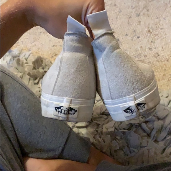 Suede tall slip on vans - Picture 5 of 6